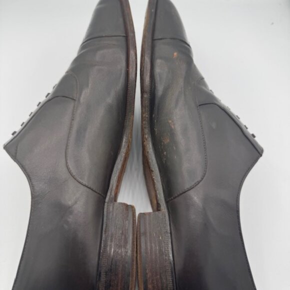 Moreschi Men\'s Dark Brown Leather Oxford Shoes Size 11.5 main image 7